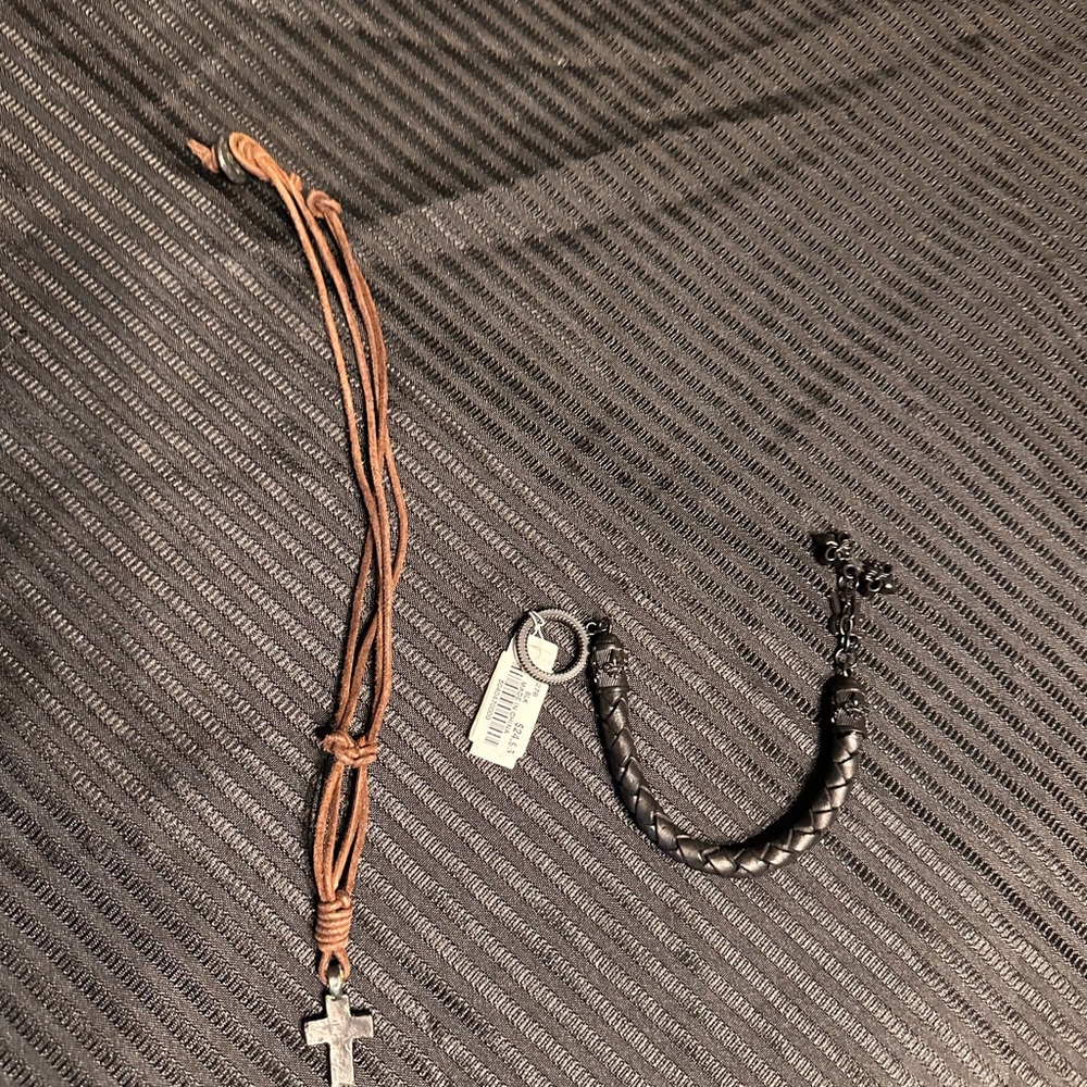 Abercrombie & Fitch Brown and Black Kids Jewelry Set